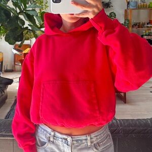 YZY Red Hoodie
